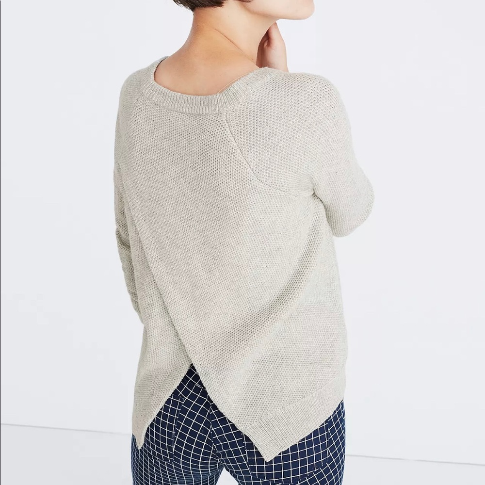 Madewell Province Cross-Back Pullover Sweater (M)